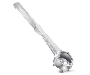 Llave de tambor - Aluminio 27 cm | Tapón de barril y abridor de | Llave para barriles de 10, 15, 20, 30, 50 y 55 galones, apto para, llaves de barril, abrelatas sin chispas