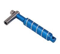 Llave de tambor en forma de L para afinación de tambor de marchas, llave cuadrada, llave de tambor fina artesanal, llave de afinación de tambor giratoria