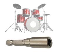 Llave de tambor - Llave de tambor de tensión con cabeza magnética, broca compatible con diferentes marcas de tambor? ¡No busques más! Nuestro taladro para llave de tuning de tambor