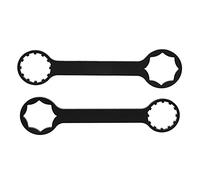 Llave de tapa de horquilla delantera de bicicleta, llave de tapa de horquilla delantera de bicicleta compatible con herramientas de desmontaje de ciclismo SR Suntour XCR/RST/XCM