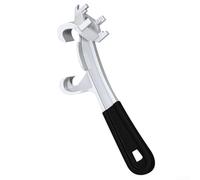 Llave de tapa de lata 3 en 1 para 55 galones para tambores de acero, tambores de plástico de 5 galones y latas estándar de 2 pulgadas de 3/4 pulgadas utilizadas en casa o taller