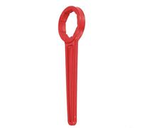 Llave de tapa de tambor de plástico para cubos de 20L-30L, llave de tapa de contenedor y herramienta clave para abrir sellos duros en cubos y cubos industriales (rojo)