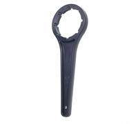 Llave de tapa de tambor de plástico para cubos de 20L-30L, llave de tapa de contenedor y herramienta clave para abrir sellos duros en cubos y cubos industriales (negro)