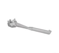 Llave de tapón de tambor de aluminio para abrir tapa de aceite, herramienta de apertura de enchufe de metal ligero para tambores de acero estándar de 55 galones, herramienta manual para uso industrial