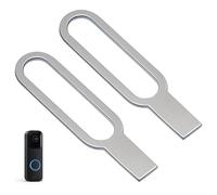 Llave de Timbre Parpadeante, Herramienta de Repuesto de batería de cámara de Timbre de Puerta Parpadeante, Herramienta de liberación de Placa Trasera, Llave de Seguridad (2 Unidades)