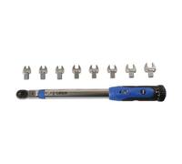 Laser Herramientas Llave de Torsión 0.6cmD 9 con Enchufe Inserción Cabezas 10A