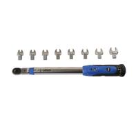 Laser Herramientas Llave de Torsión 0.6cmD 9 con Enchufe Inserción Cabezas 10A