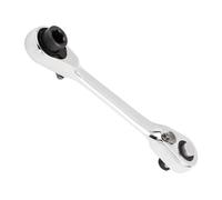 Llave de trinquete - 1/4 pulgadas de doble extremo, 72-Tooth 5 Degree Ratchet Tool | Mechanical Repair Spanner, Precision Tight Space Wrench For Engine Bay Car Maintenance Garage Workshop Automotive