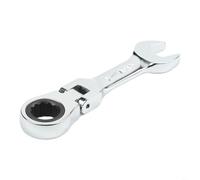 Llave de trinquete con brazo de palanca corto y cabeza estrecha para una aplicación eficiente de par en lugares difíciles de alcanzar durante las reparaciones (17 mm)
