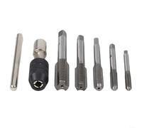 Llave de trinquete con mango en T ajustable para sujeción de rosca de tornillo con material de acero para mantenimiento y montaje de muebles (juego de 3-6 mm)