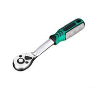 Llave de trinquete de 72 dientes de 1/4 3/8 1/2 pulgadas, herramienta de enchufe reversible de liberación rápida con mango orientado al usuario y agujero para colgar para reparación de garaje en casa