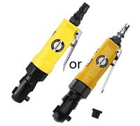 Llave de trinquete de aire ligera de 6,35 mm, agarre suave, buen control, fácil acceso en áreas estrechas. Herramienta