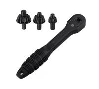 Llave de trinquete de chuck de 3 in 1 en 1, llave de trinquete de perforación eléctrica, llave de llave de chuck universal universal, llave de trinquete de llave de tres mandíbulas para taladro eléctr