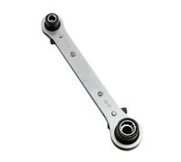 Llave de trinquete de dos direcciones de 6 a 19 mm, doble cabeza, resistente a la oxidación, llave de liberación rápida, herramienta de mano, juego de llaves de trinquete reversibles