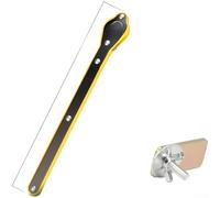 Llave de trinquete de grado profesional con cabeza de desplazamiento de 15 grados y cuerpo de acero de alto carbono para una transferencia de par consistente