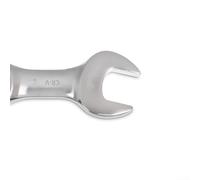 Llave de trinquete de mango corto para trabajos de reparación eficientes y precisos, construida para acceder a espacios reducidos en aplicaciones automotrices y muebles (7 mm)