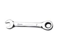 Llave de trinquete de mango corto precisa con cabezales dobles para bicicletas de espacio reducido, afinación de muebles, montaje de tareas domésticas, llave de usuario doméstico