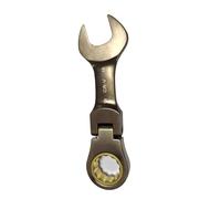 Llave de trinquete de metal, llave de trinquete, herramienta de extremo abierto, doble cabeza, engranajes en miniatura, herramientas profesionales en S