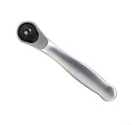 Llave de trinquete diseñada para enchufes de 1/4 pulgadas con construcción de acero de aleación y chapado suave para una larga vida útil (tipo de enchufe)