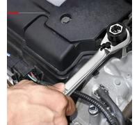 Llave de trinquete multifunción 4 en 1 fabricada con material 40CR con acoplamiento suave de 72 dientes y perfil ergonómico optimizado (D)