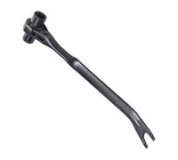 Llave De Trinquete Multifunción, Llave De Trinquete Mixta - Elevador De Grapas Resistente - Perforador De Acero Cromado Vanadio Llave Rápida Martillo Extractor De Remaches Para Fábrica