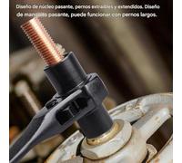 Llave De Trinquete Para Coche, Herramienta Multiusos para Fontanería y Reparaciones, Levantador de Tachuelas para Uso Pesado, para Técnicos Mecánicos Fontaneros Propietarios Coches Motos Bicicletas Ma