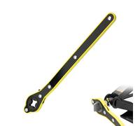 Llave de trinquete para gato de coche,Llave para gato de coche - Llave de trinquete manual,Llave de trinquete de gato de mano que ahorra mano de obra, llave de rueda con tuerca de seguridad con mango