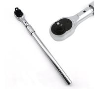 Llave de trinquete telescópica de 3/4 pulgadas con cabeza de 72 dientes, extensible 625-1020 mm, resistente para adaptador de enchufe CR-V para uso industrial