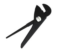 Llave de tubería ajustable, herramientas de fontanería | Herramienta de reparación resistente para grifo de garaje, inodoro, fregadero, juntas de calentador de agua, tuercas, baño, cocina, hogar