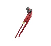 Llave de tubo ajustable de aleación de acero para reparación e instalación | Apertura de mandíbula ajustable, configuración de rodillo texturizado, configuración centrada en tuberías para reparaciones