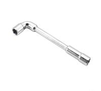 Llave de tubo de doble cabeza, llave hexagonal de doble cabeza en forma de L con extremo de codo perforado, 6-19 mm para reparación de maquinaria automotriz (13 mm)