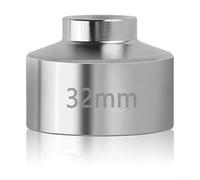 Llave de tubo de filtro de aceite de metal de perfil bajo para coches, compatible con Mercedesbenz y, diseñada para resistir el desgaste para uso a largo plazo (32 mm)