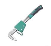 Llave de tubo de liberación rápida, llave de fontanería ajustable de empuje, alicates de bomba de agua de acero resistente para Rothenberger