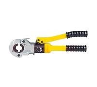 Llave de tubo de presión hidráulica, alicates de prensado de acero inoxidable, herienta de llave de tubo hidráulico de fontanero for tubo de plástico y aluminio Herramienta hidráulica(With TH26 Moulds