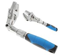 Llave de Tubo de Trinquete de Alta Resistencia, Telescópica y Plegable