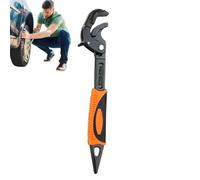Llave de tubo genérica - Palanca de mango antideslizante, con punta puntiaguda para tuercas y pernos, para pernos, tuercas, hogar, cocina, garaje, reparación de coche, lugar de trabajo