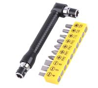 Llave de Tubo Hexagonal de Hierro Fuerte, Herramienta de Doble Cabezal de 1/4 de Pulgada para Varias Puntas de Destornillador, Trabajadores del Metal