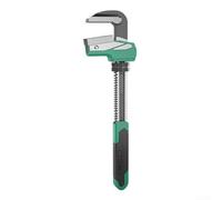 Llave de tubo tipo F, herramienta de fontanero multifuncional en ángulo recto con mandíbula dentada para válvulas de forma especial, alicates de mano de acero de ajuste rápido (130 mm)