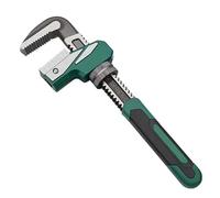 Llave de tubo tipo F - Llave de ancha, herramienta de tubería de agua, llave de mango industrial, mango de reparación mecánica con diseño de abrazadera segura | Apertura para la instalación