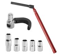 Llave de Tuerca, 8-12mm Llave para Grifos de Fregadero Llave Tuerca Grifo Llave de Grifo, Llave Tubo para Tuerca de Grifo Lavabo Herramienta de Instalación de Grifos