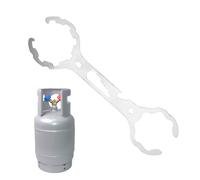 Llave de válvula cilíndrica - Llave antideslizante multifuncional | Llave reductora de presión del cilindro de lata - para técnico de reparación de chef, hogar, caravana, cocina, campamento comercial