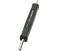 Llave de válvula HAZET 666-1 I para enroscar y desenroscar insertos de válvula en válvulas de neumáticos, p. ej. en automóviles y mucho más.