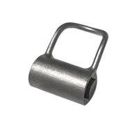 Llave de válvulas angulares para grifos de baño, tamaño compacto, 60 x 38 mm, ligera, requiere accesorios de accionamiento cuadrado de 1/2 pulgada, llave de válvulas angulares