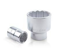 Llave de vaso 3/4" de 12 puntas TOPTUL 41 mm 12 caras