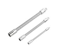 Llave de vaso articulada flexible flexible | Extensión de llave de impacto 1/2 1/4 3/8 pulgadas - Muelle de acero de alto par - 360 grados de radio de acción para herramientas especiales de