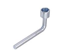 Llave de vaso compacta en forma de L, acero de alto carbono, herramienta de reparación manual de llave de codo de una sola cabeza