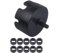 Llave de vaso con cremallera para tuercas para varillas roscadas de 1/4 3/8 1/2 pulgadas optimizadas para instalación de canales de puntal de rack de conducto e instalación de accesorios