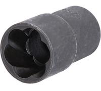 Llave de vaso con perfil en espiral 1/2", 21 mm