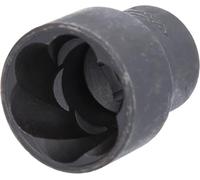 Llave de vaso con perfil en espiral 1/2", 30 mm