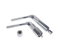 Llave de vaso delantero trasero amortiguador herramienta de reparación para coche amortiguador llave de tubo herramienta de eliminación de reemplazo